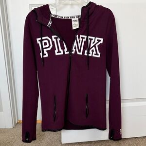 Victoria's Secret PINK Maroon Hoodie